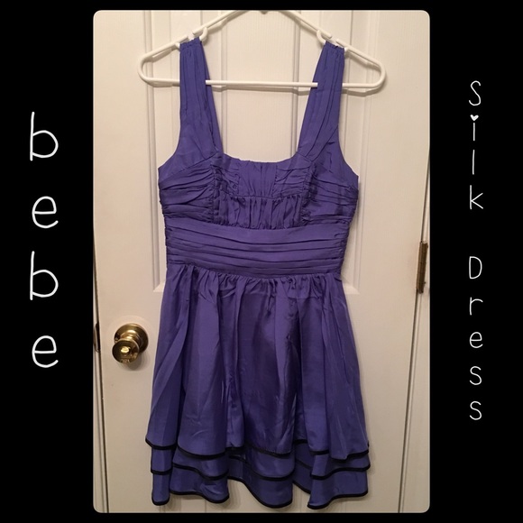 NWOT Silk bebe Dress - Picture 1 of 4